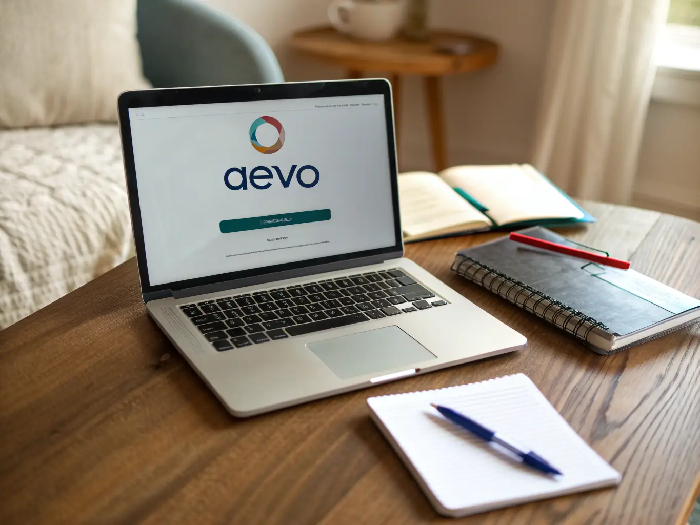 A modern, user-friendly interface of Acu's financial platform on a laptop screen, showcasing the seamless user experience and intuitive design.